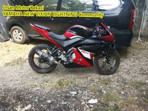 Modifikasi Yamaha New Vixion Lightning ala Yamaha R125 habis 6 juta Pertamax7.com&nbsp;7