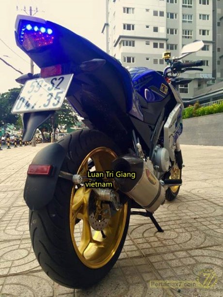 Modifikasi Yamaha New Vixion Vietnam pertamax7 3