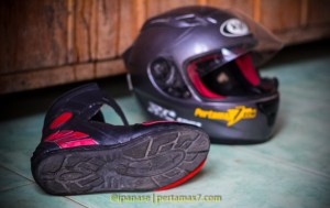 Nyoba Sepatu Riding 7gear SportMax&nbsp;Red_-11