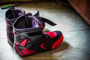 Nyoba Sepatu Riding 7gear SportMax&nbsp;Red_