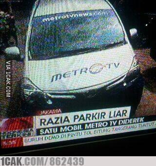 Panasnya TV one VS Metro TV