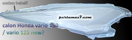 penampakan body samping calon Honda Vario 150 dan vario 125 terbaru pertamax7.com