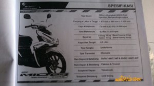 Spesifikasi yamaha Mio 125 blue core engine&nbsp;Indonesia