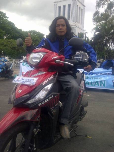 Suzuki Address raih 93,9 Km per Liter dalam Lomba Irit di Pekanbaru 10