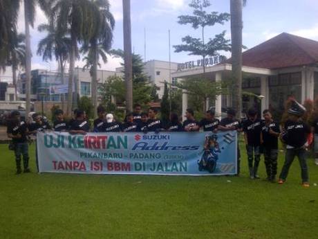 Suzuki Address raih 93,9 Km per Liter dalam Lomba Irit di Pekanbaru 7