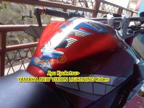 tangki yamaha new vixion penyok