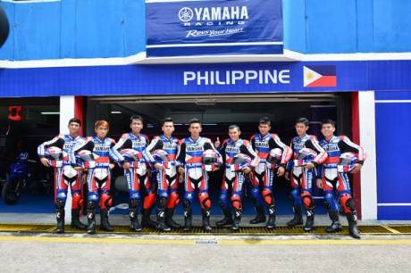 Tim Filipina di Yamaha Asean Cup Race 2014