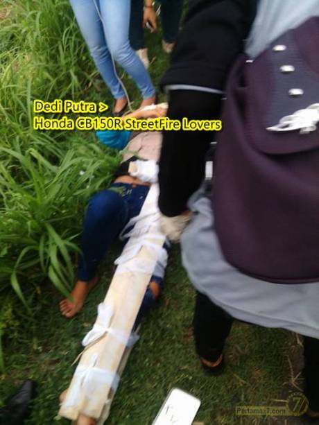 vixion kecelakaan karena lawan arah di Parangtritis yogyakarta 4