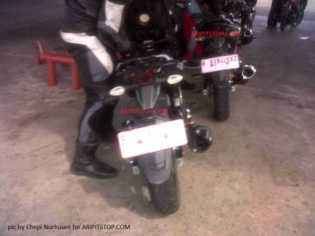 yamaha jupiter mx 150 king terjepret di indonesia