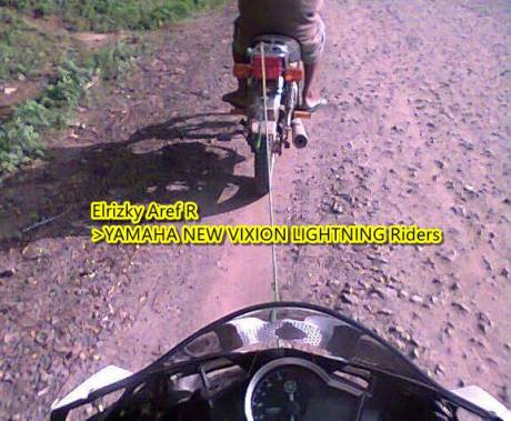 yamaha new vixion ditarik honda win