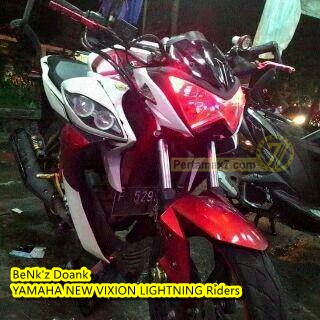 yamaha new vixion lightning pakai headlamp kawasaki Z250 replika ada hantunya