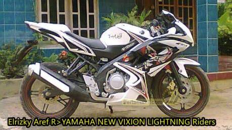 yamaha new vixion pakai fairing kawasaki ninja RR 1
