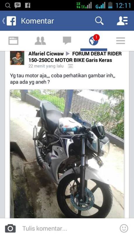 yamaha vixion dikasih knalpot motor 2 Tak