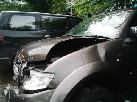ABG naik pajero sport tabrak rumah Jendral TNI Moeldoko 10