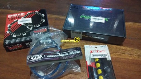 Belanja Part modifikasi di MOSS solo dan Timuran Motor dapat FERROX dan WRX 3