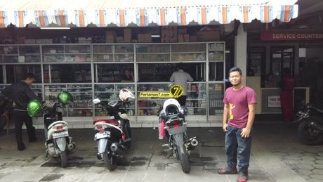 Belanja Part modifikasi di MOSS solo dan Timuran Motor dapat FERROX dan WRX 4