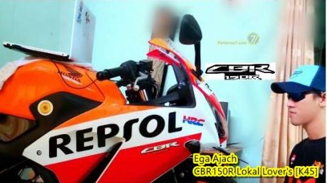beli honda CBR150R bisa bergaya ala marc marquez 93