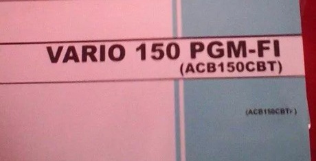 buku pedoman pemilik honda vario 150