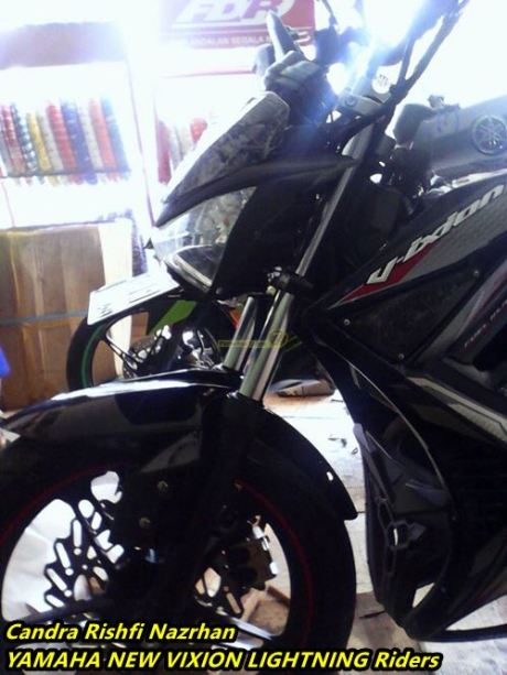cara pasang lampu kawasaki Z250 di yamaha New Vixion 0