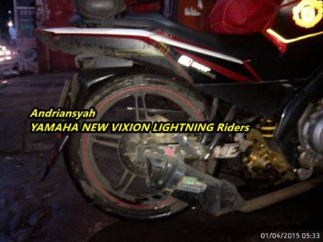 Conrod shock breaker Yamaha vixion patah 11