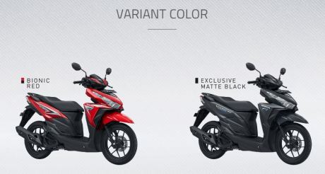 dua variant warna honda vario 150