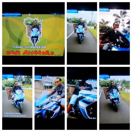 dwi penjual sayur naik yamaha r25 masuk trans TV