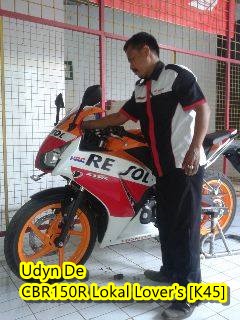 Honda CBR150R repsol hilang huruf P