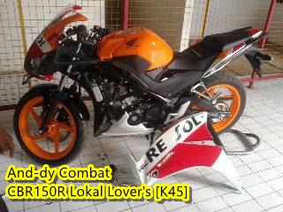 klaim Honda CBR150R repsol hilang huruf P