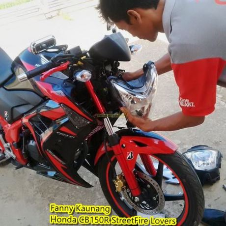 Klaim lampu leleh Honda CB150R11