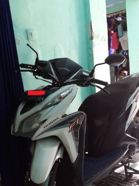 kondisi motor korban begal surabaya