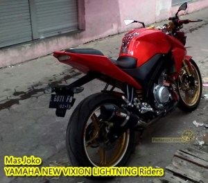 modifikasi yamaha new vixion ala kawasaki Z250 sangar mas joko&nbsp;1
