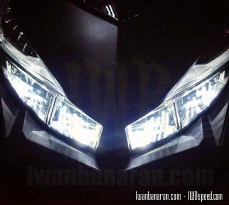 Nyala lampu honda Vario 150 LED