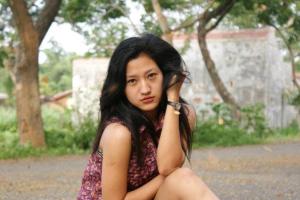 Sasha Darfika Si Model Cantik Bantu Ibu Jualan di Warteg Majalengka&nbsp;9