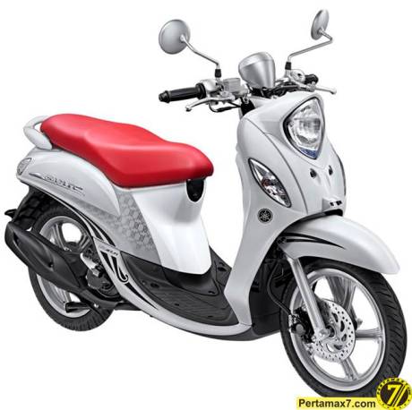 Yamaha Fino Premium Fashion White