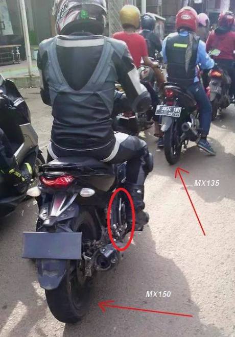Yamaha jupiter MX 150 King injeksi pakai kick starter 2015