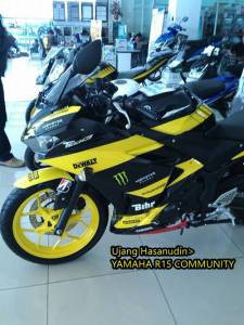 Yamaha R25 livery Tech3&nbsp;motogp12
