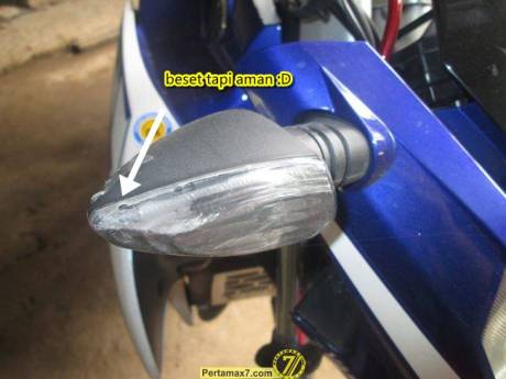 Yamaha Vixion setelah ambruk 10