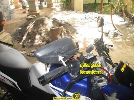 Yamaha Vixion setelah ambruk 2
