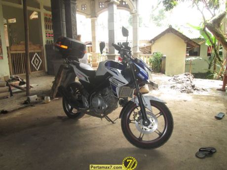 Yamaha Vixion setelah ambruk 3