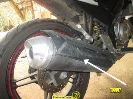 Yamaha Vixion setelah ambruk 8