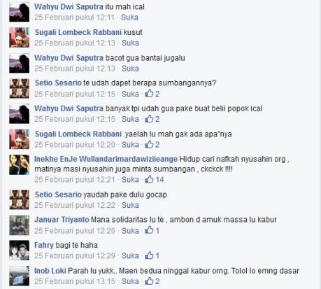 Akun Facebook Begal tangerang yang di bakar masa 004