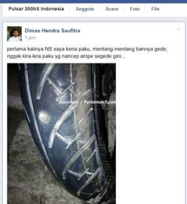 ban kawasaki bajaj pulsar 200ns ketancap&nbsp;baut