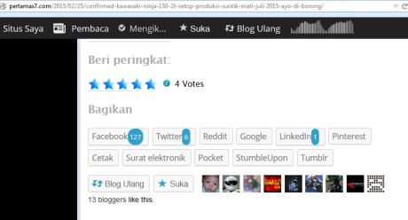 berita kawasaki ninja 150 2T diskontinyu banyak dibaca