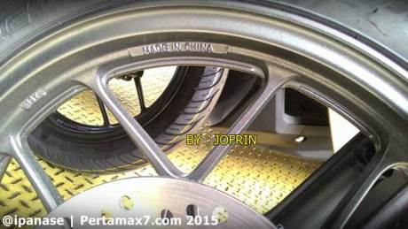 Merk Velg honda vario 150 ZCW made in China 002 Pertamax7.com