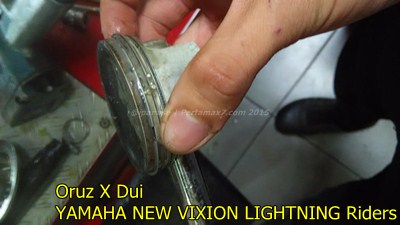 Mesin yamaha New Vixion hancur setelah terjang banjir 006 Pertamax7.com