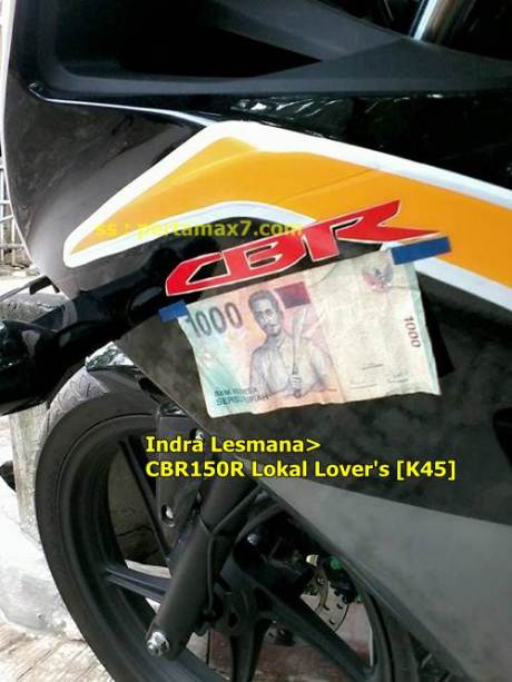 modifikasi honda CBR150R lokal jadi CBR1000 pertamax7.com