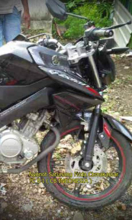 Shock Depan Yamaha New Vixion Ini Patah Usai nge-Rem Mendadak 002 Pertamax7.com