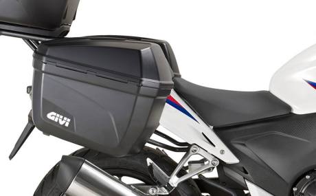 Side Box Givi E22 on Honda CBR250R 001 pertamax7.com