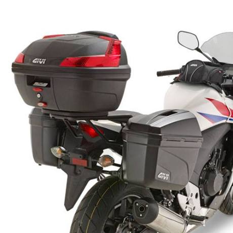 Side Box Givi E22 on Honda CBR250R 002 pertamax7.com
