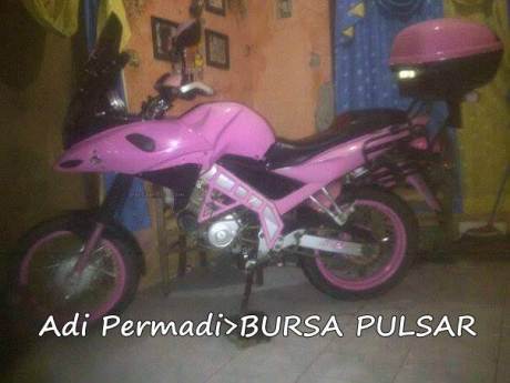 yamaha vixion pink ala bajaj pulsar 220F
